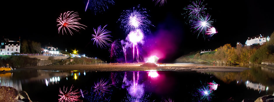 Fireworks in Aberporth